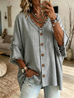Chic Velvet Drop-Shoulder Sweatshirt