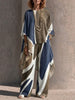 Two-piece Set Featuring An Asymmetrical Draped Top And Wide-leg Trousers With A Fluid Drape