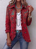 Bohemian Paisley Ruffle Jacket
