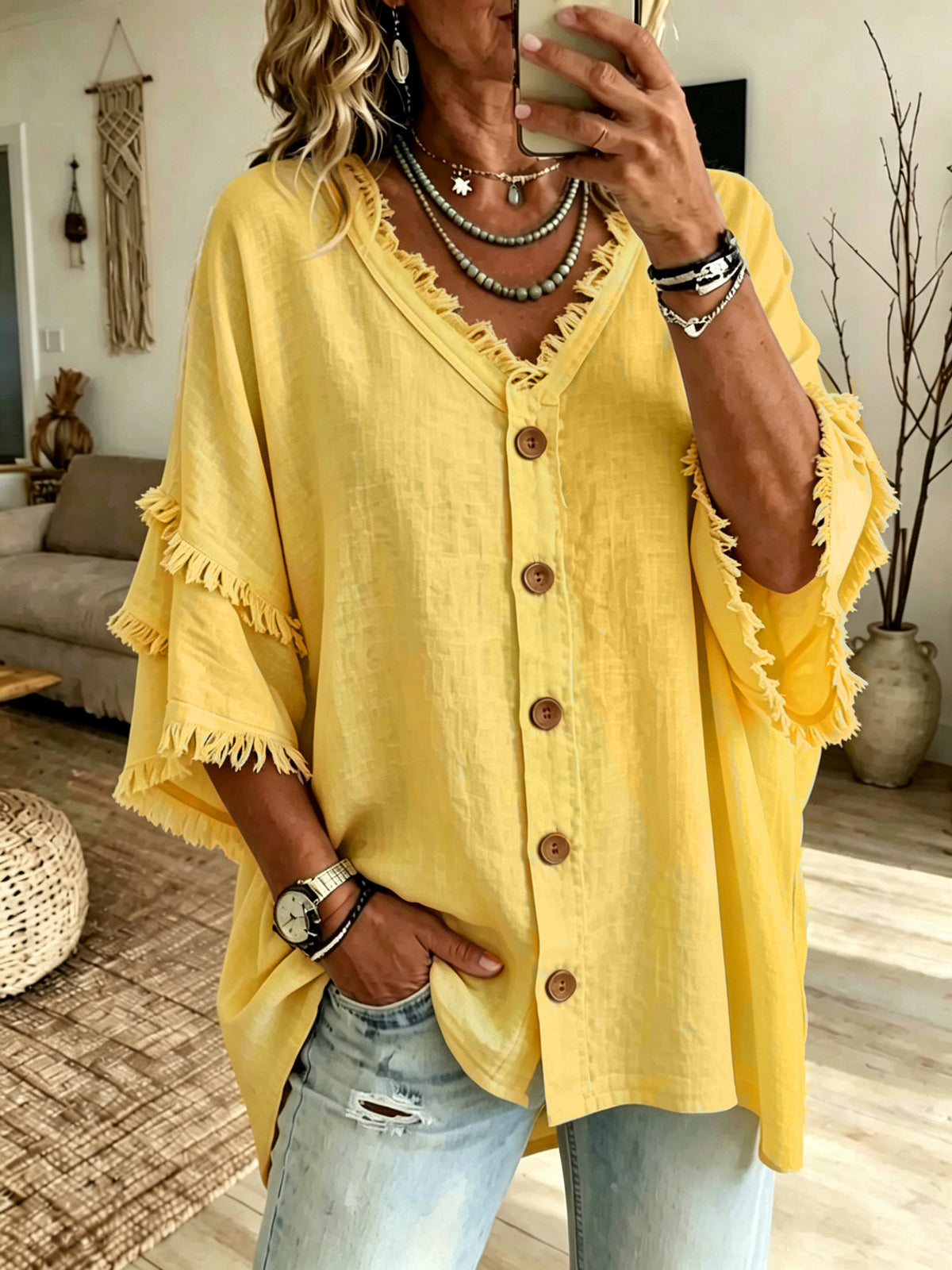 Chic Velvet Drop-Shoulder Sweatshirt