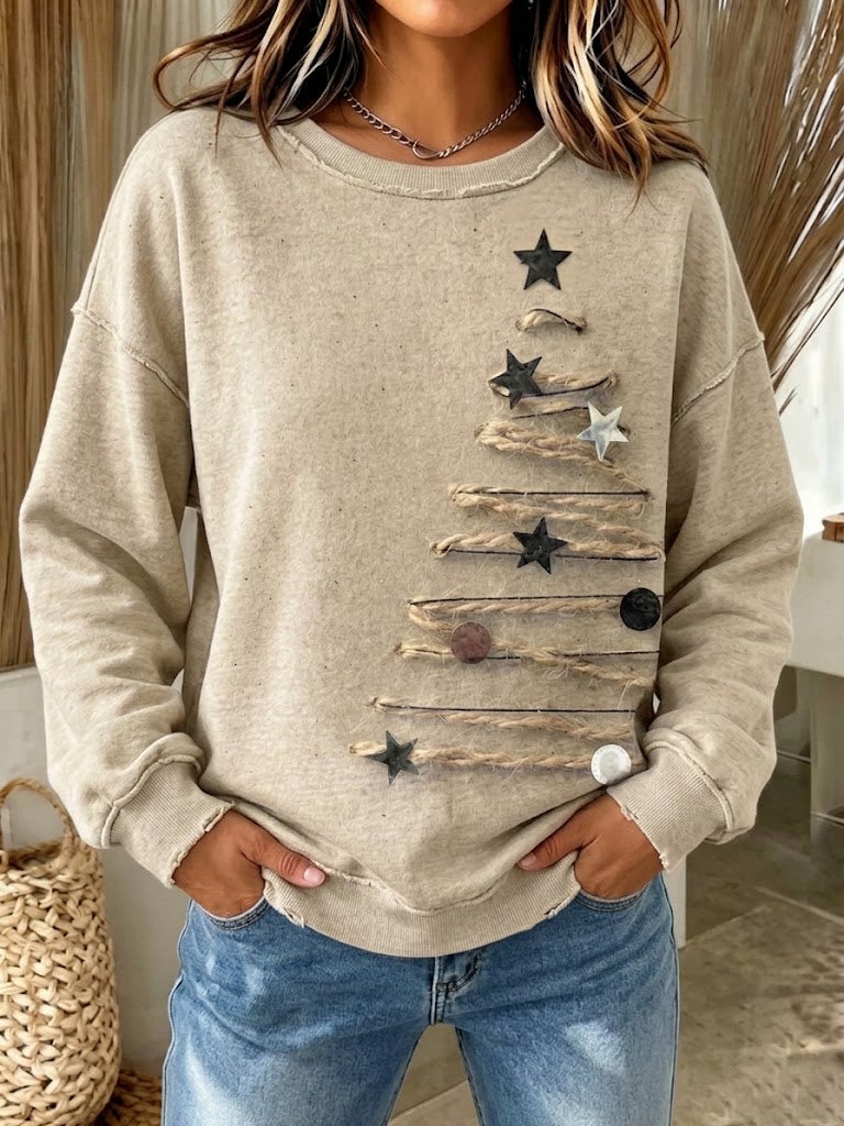 Christmas Tree Ornament Crewneck Sweatshirt