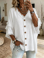 Chic Velvet Drop-Shoulder Sweatshirt
