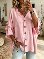 Chic Velvet Drop-Shoulder Sweatshirt