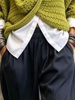 Chic Casual Loose Harem Trousers