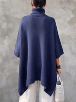 Chic Elegant Oversized Turtleneck Sweater